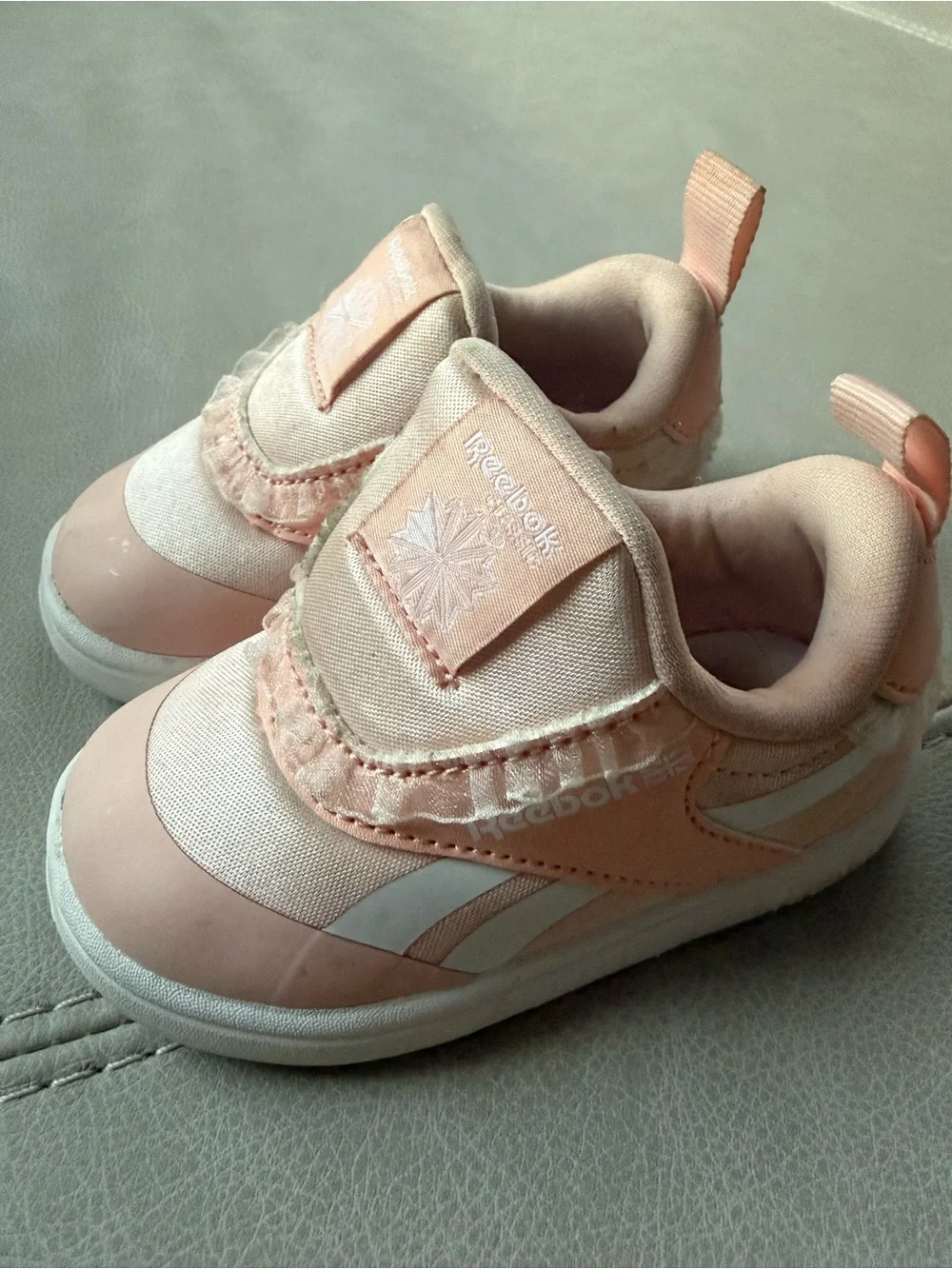 Reebok Toddler Pink Club C Sneakers